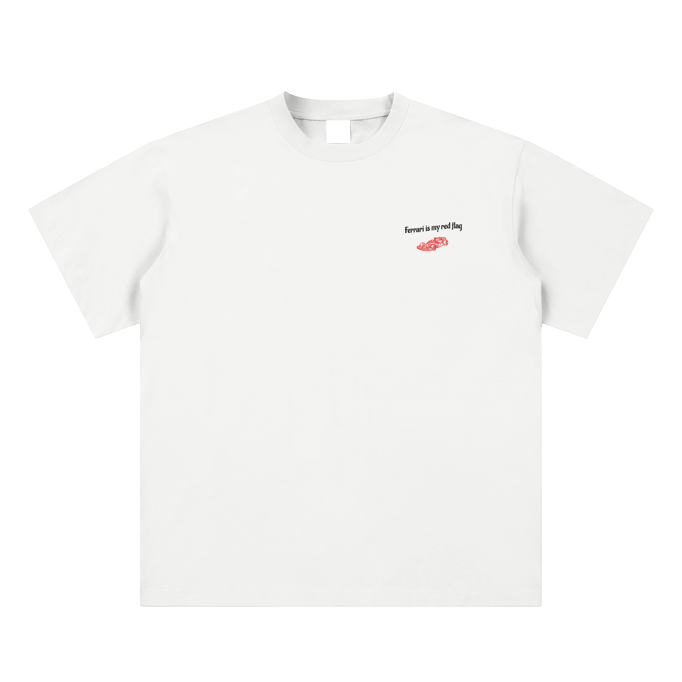 Ferrari Is My Red Flag Washed T-shirt