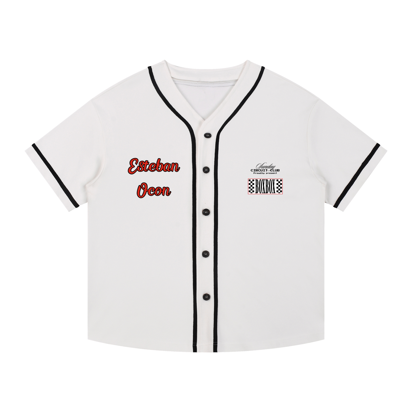 Esteban Ocon Button-Up Jersey