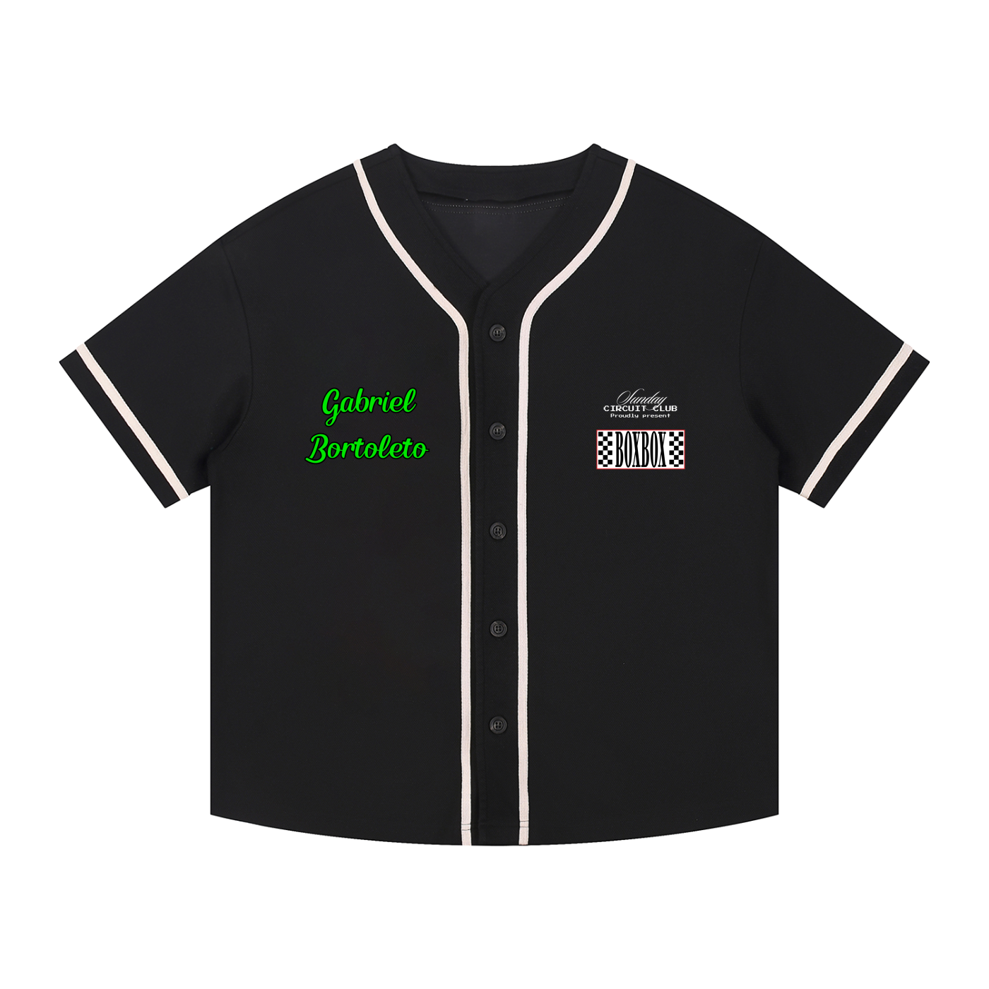 Gabriel Bortoleto Button-Up Jersey