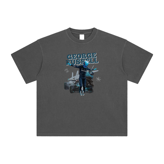 George Russell T Pose Washed T-Shirt