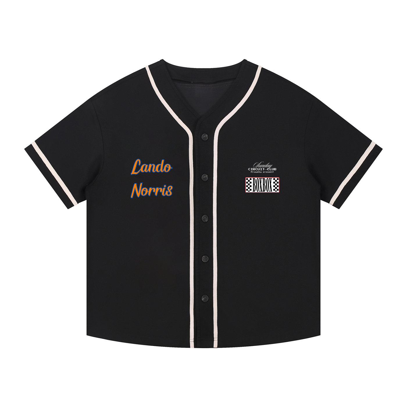Lando Norris d Button-Up Jersey