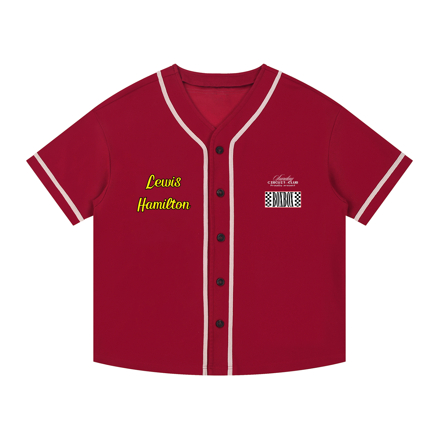 Lewis Hamilton Button-Up Jersey