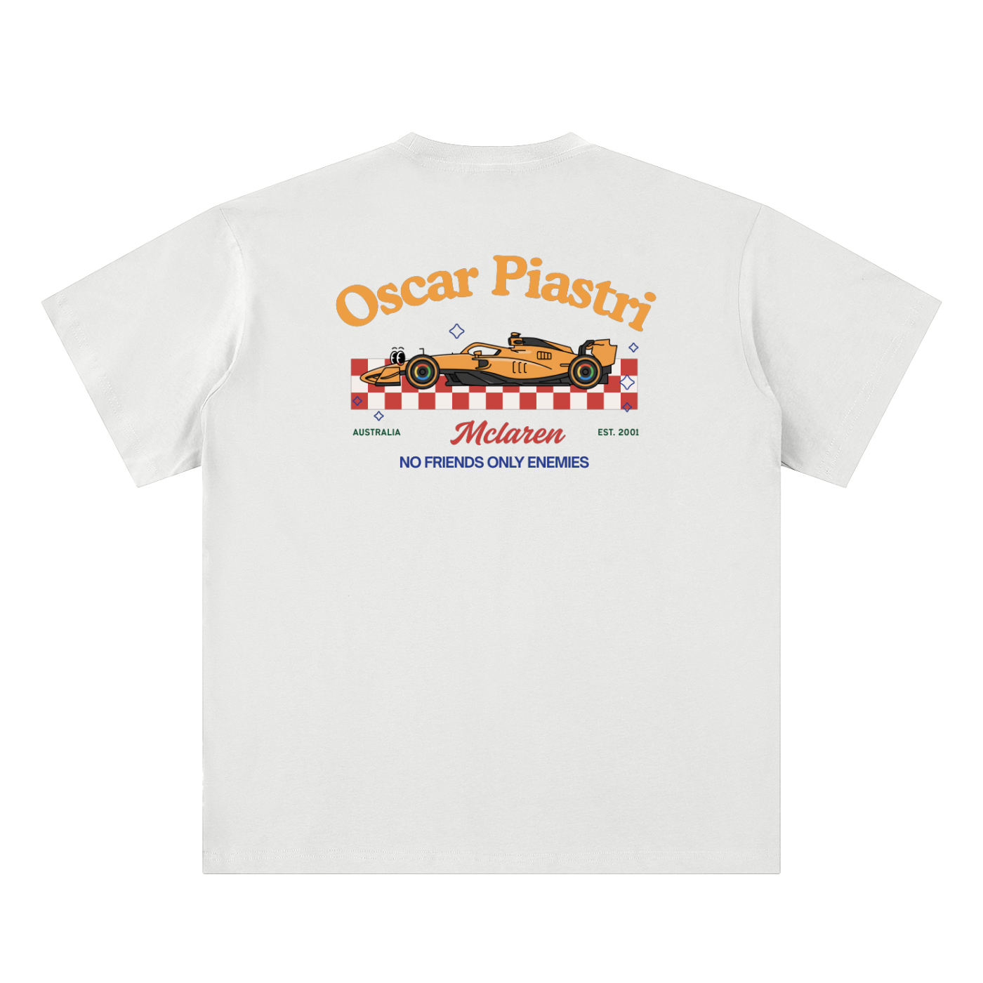 Oscar Piastri McLaren Car Wash T-shirt
