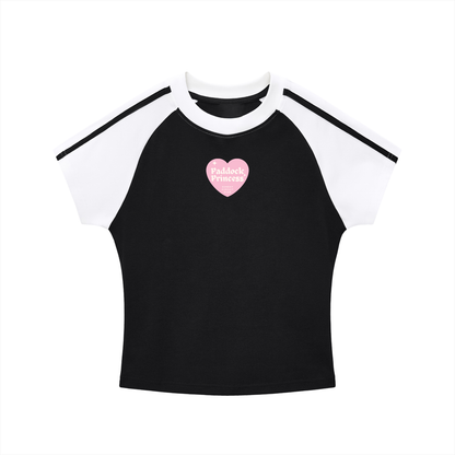 Paddock Princess Baby Tee - Iced Americano